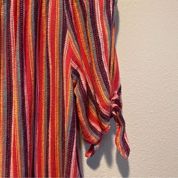 Rip Curl Swim Coverup Dress Surf Sedona Multi Color Jacquard Size Large - Picture 5 of 10